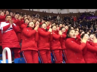 korean cheerleaders
