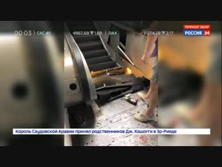 emergency in the rome metro: the russian embassy in italy has opened a hotline - russia 24 {10/23/2018}