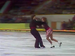 natalya bestemyanova, andrey bukin russian dance, performance of the strongest figure skaters of the ussr, 1985