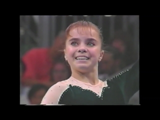 lilia podkopayeva - floor exercise - atlanta 96 {1996 atlanta olympic}
