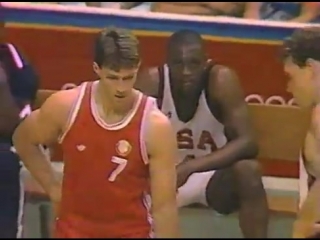 1988 olympics basketball usa v. ussr (part 5 of 7)