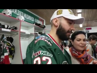 @like a b. celebrated the championship. video from the locker room (04/22/2018)