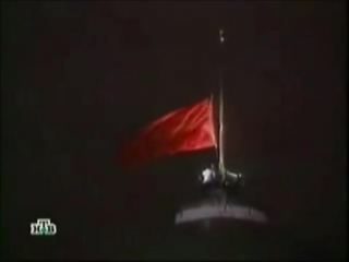 future. raising the ussr flag over the kremlin