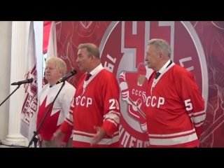 45 years later, the canadians apologized to the ussr national team for the incident during the 72 super series