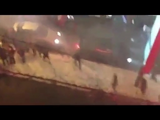 in kyiv, fans started a fight before the dynamo - besiktas match (12/6/2016)