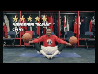 john wall yoga mat ad